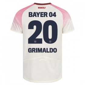 Bayer 04 Leverkusen Alejandro Grimaldo 20 Udebanesæt 2025-26 Kortærmet